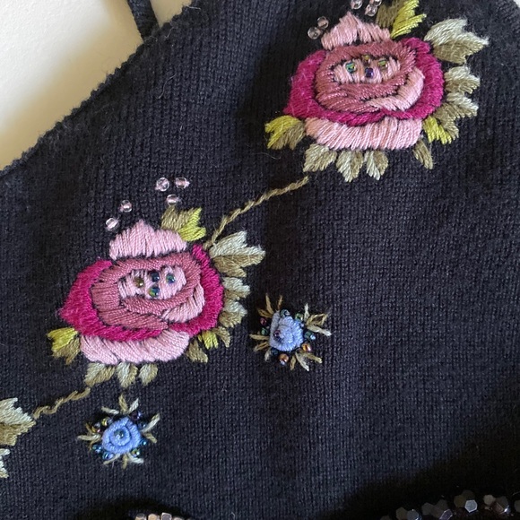 Cute spaghetti strap sweater and J Crew Jeans. - Picture 4 of 6